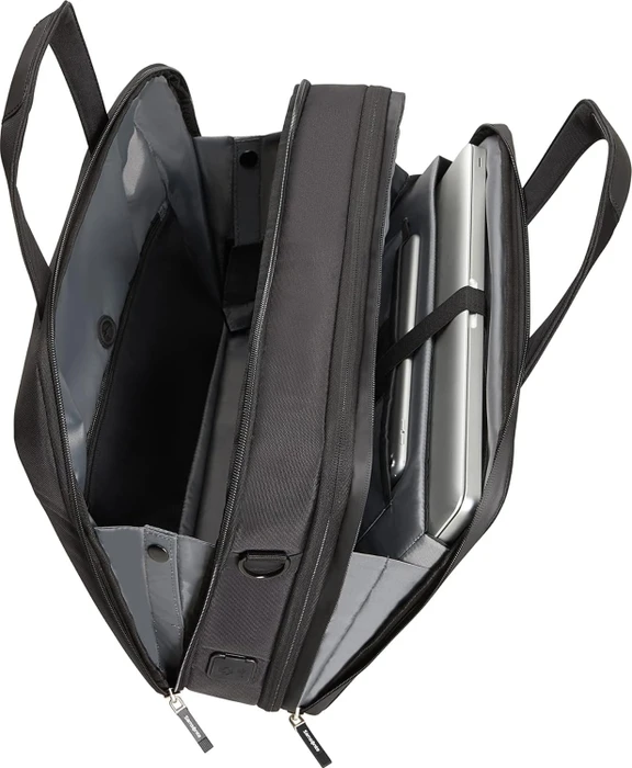 Samsonite Litepoint, Bailhandle, 15.6" Notebooktasche, 40.5cm, 17.5/22l, erweiterbar, schwarz