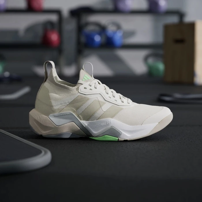 adidas Rapidmove ADV 2 chalk white/beige/lime burst (Damen)