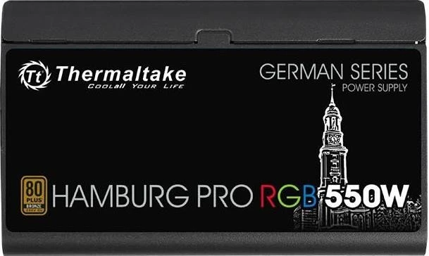 Thermaltake German Series Hamburg Pro RGB 550W, ATX 2.4