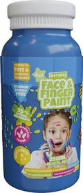 Boti Natural Face & Fingerpaint Fingerfarbe, blau, 250ml