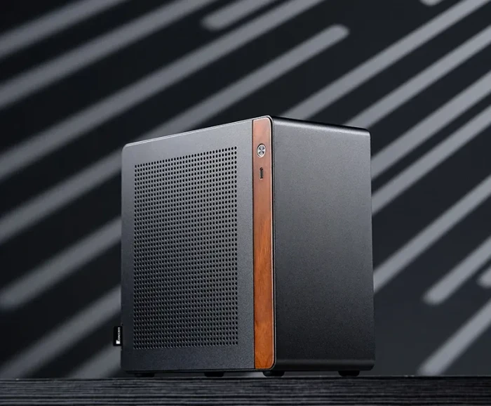 Jonsbo NV10, schwarz, Mini-ITX
