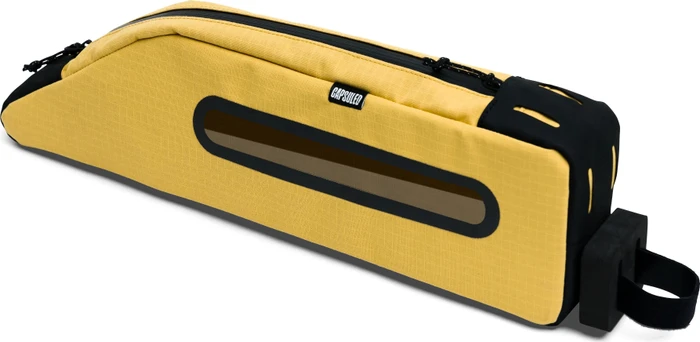 Capsuled Top Tube Bag Rahmentasche ochre