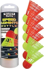 Talbot Torro Shuttles Badmintonbälle, 6 Stück