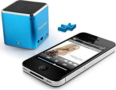Technaxx Mini MusicMan Wireless Soundstation BT-X2 blau