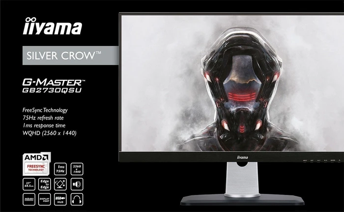 iiyama G-Master GB2730QSU-B1 Silver Crow, 27"