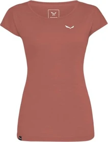 Salewa Puez Melange Dry'ton Funktionsshirt kurzarm etruscan red melange (Damen)