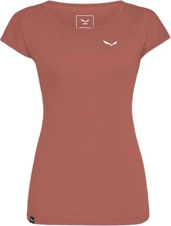Salewa Puez Melange Dry'ton Funktionsshirt kurzarm etruscan red melange (Damen)