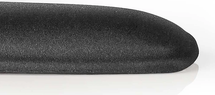 Nedis Ergonomische Gel Tastatur-Handgelenkauflage, schwarz