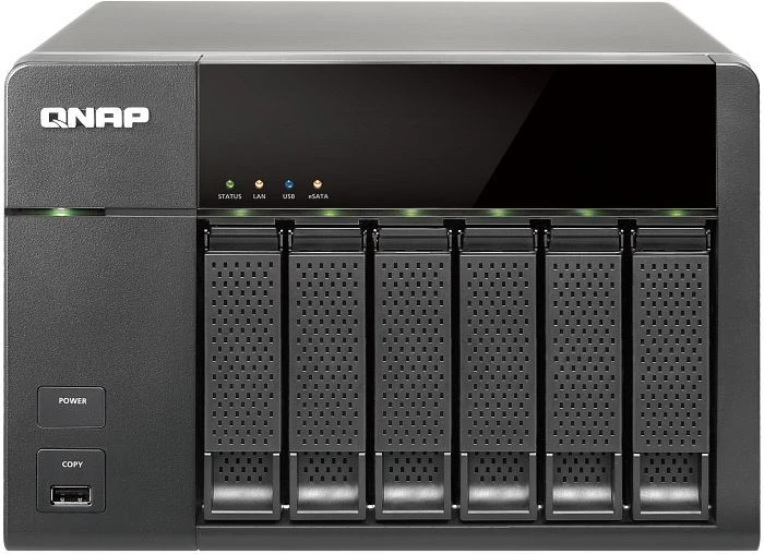 QNAP Turbo Station TS-669L 18TB, 1GB RAM, 2x RJ-45 1000Base-T, 2x USB-A 3.0