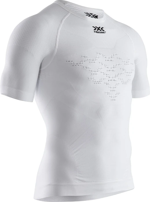 X-Bionic Energizer 4.0 Kompressionsshirt kurzarm arctic white/dolomite grey (Herren)