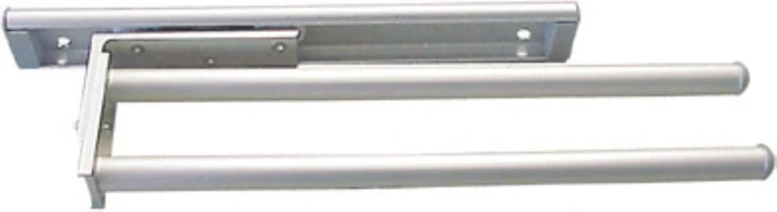 Fackelmann Handtuchstange ausziehbar, 2-armig aluminium