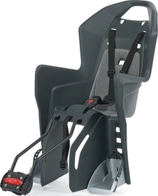 Polisport Koolah FF Fahrradkindersitz dark grey/silver