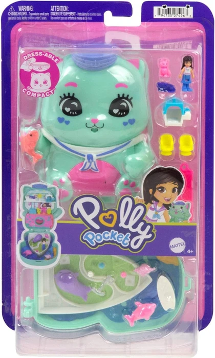 Mattel Polly Pocket - Matrosenkatze Schatulle