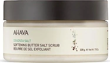 AHAVA Deadsea Salt Softening Butter Salt Scrub, 220ml