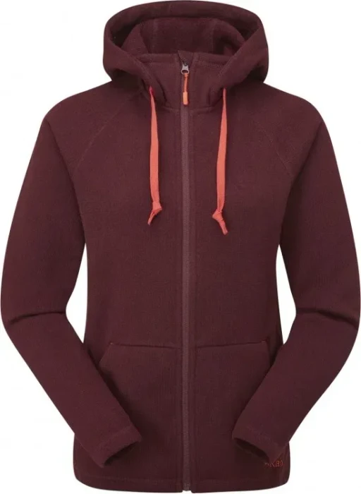 Rab Serren Hoodie Jacke deep heather (Damen)
