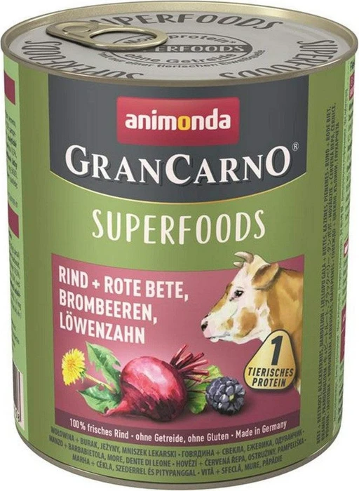 animonda GranCarno Dose Fleisch pur Adult Rindfleisch, 800g
