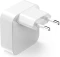 Hama Schnellladegerät GaN 2x USB-C faltbares Mini-Ladegerät PD 40W weiß Vorschaubild
