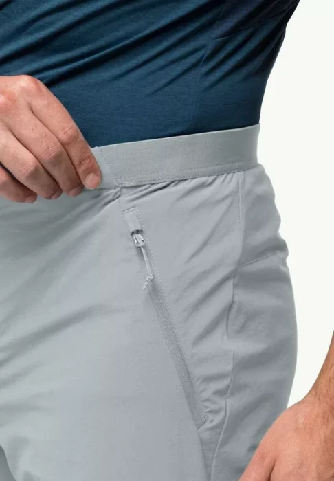 Jack Wolfskin Prelight Short Hose kurz silver grey (Herren)