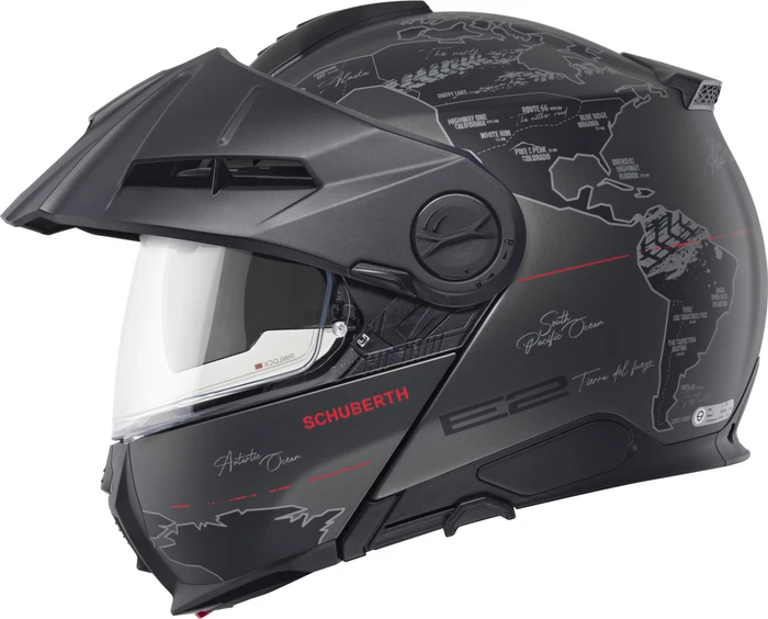 Schuberth E2 Atlas matt schwarz/grau