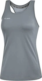 Jako Run 2.0 Laufshirt ärmellos steingrau (Damen)