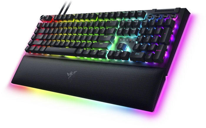 Razer BlackWidow V4 Pro, Razer YELLOW Linear Gen-3, USB, FR