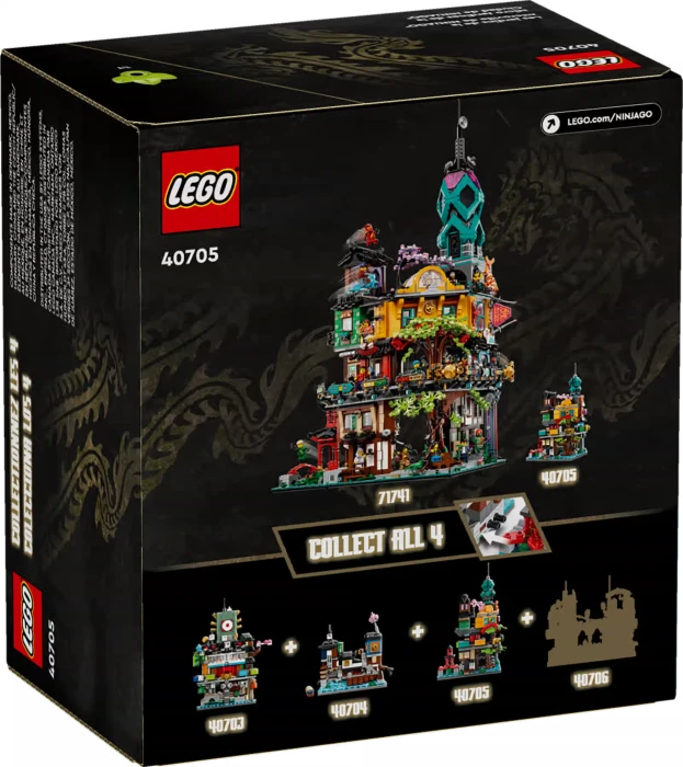 LEGO Ninjago - Mikromodell der Gärten von Ninjago City