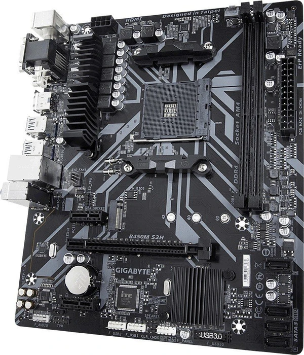 GIGABYTE B450M S2H (AMD AM4)