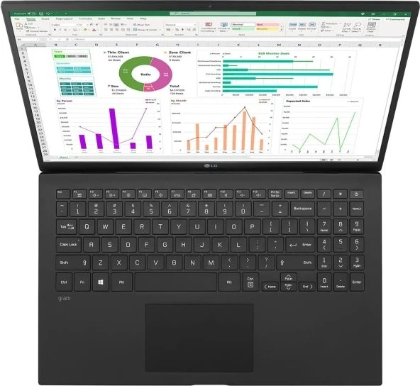 LG gram 15 Mobile Thin Client, Core i3-1115G4, 8GB RAM, 256GB SSD, DE
