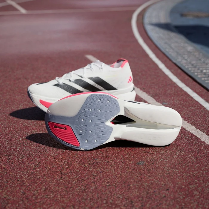 adidas Adizero Prime X3 Strung cloud white/core black/lucid red
