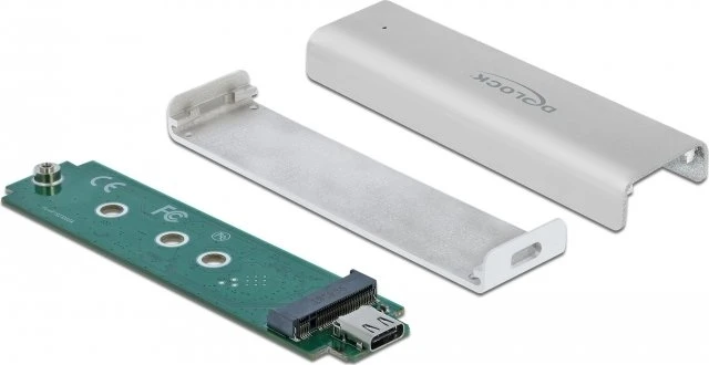 DeLOCK USB 3.2 Gen 2 External Enclosure, USB-C 3.1