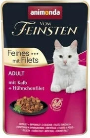 animonda Vom Feinsten Adult, mit Kalb + Hühnchenfilet, 1.53kg (18x 85g)