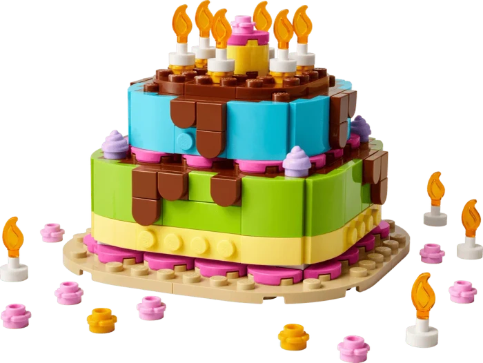 LEGO Geburtstagstorte