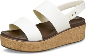 Crocs Brooklyn Cork Low Wedge chalk (Damen)