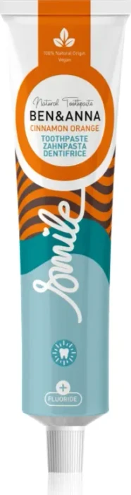 Ben & Anna Cinnamon Orange Zahnpasta mit Fluorid, 75ml