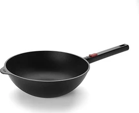 Woll Eco Logic QXR Gusswok mit abnehmbarem Griff 28cm