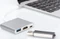 Digitus USB-C auf HDMI Multiport Adapter silber/weiß Vorschaubild