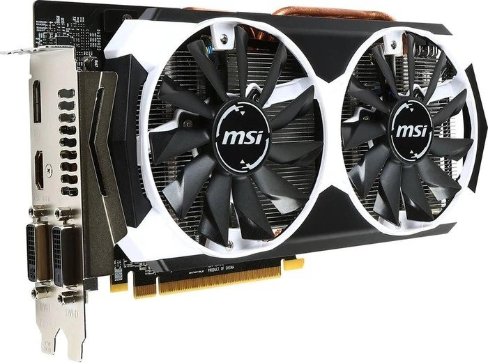 MSI Radeon R9 380, R9 380 2GD5T OC, 2GB GDDR5, 2x DVI, HDMI, DP