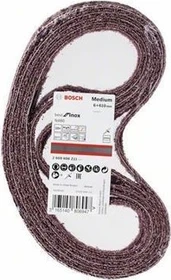 Bosch Professional N480 Best for Inox Schleifband mittel, 6x610mm, 10 Stück