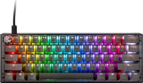 Ducky One 3 Mini PBT, LEDs RGB, Aura Black, MX SILENT RGB RED, USB, US