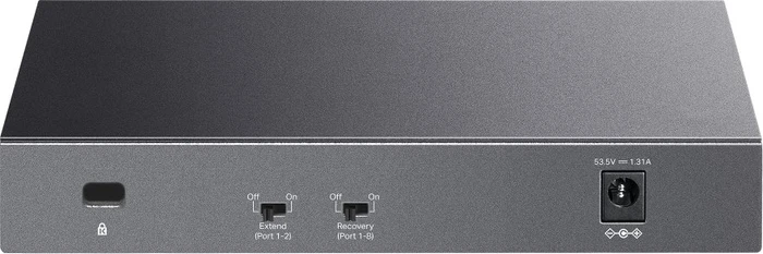 TP-Link LS100 LiteWave Desktop Gigabit Switch, 8x RJ-45, 62W PoE+