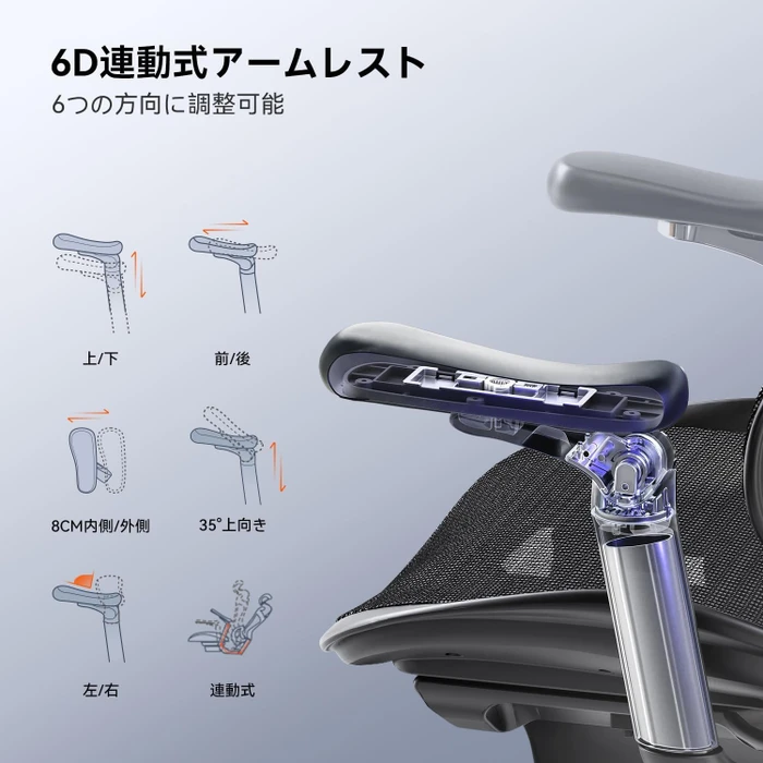 Sihoo Doro C300 Pro Ergonomischer Bürostuhl, schwarz