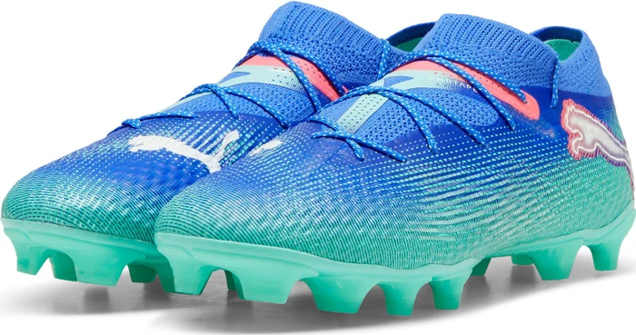 Puma Future 7 Pro+ FG/AG bluemazing/puma white/electric peppermint