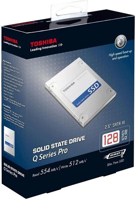 Toshiba Q-Series Pro 128GB, 2.5" / SATA 6Gb/s, retail