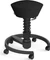 Aeris Swopper New Edition Bürohocker mit Rollen, Feder Standard, Gestell Alu schwarz, Bezug Mikrofaser Comfort schwarz Vorschaubild