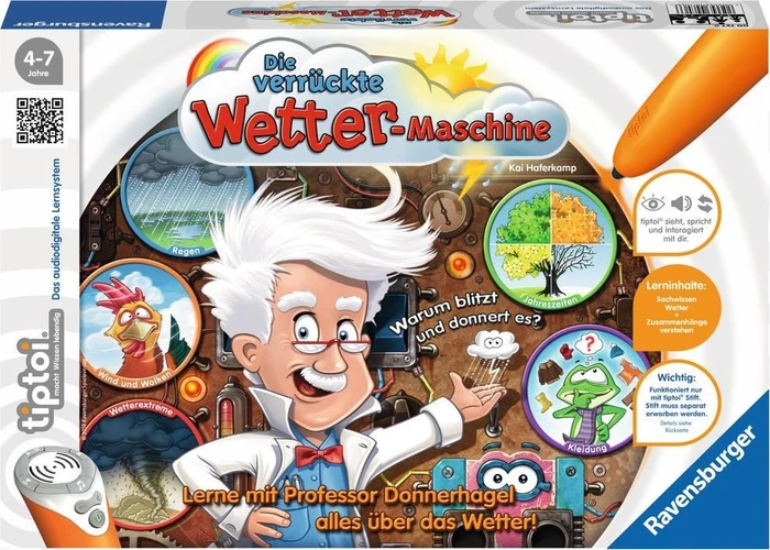 Ravensburger tiptoi Spiel: Die verrückte Wettermaschine