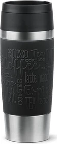 Emsa Travel Mug Classic Coffee and Tea Isolierbecher 360ml schwarz
