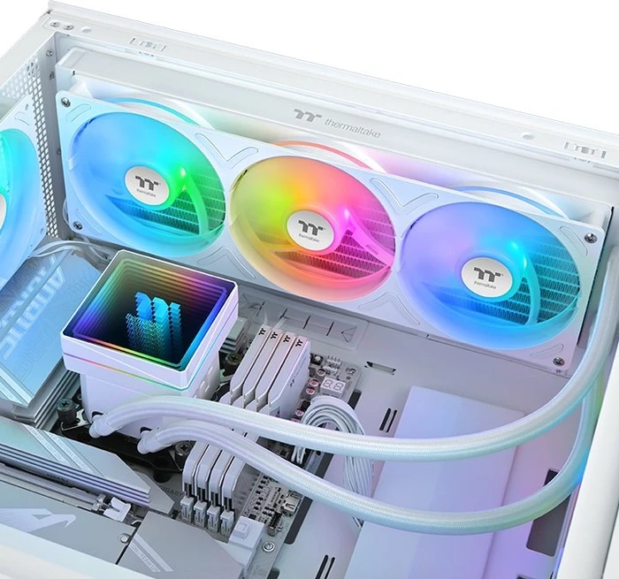Thermaltake TH360 V3 ARGB Sync Snow Edition, weiß