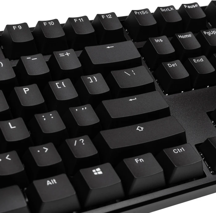 Ducky Origin Phantom Black, Retro schwarz, MX BLACK, USB, US