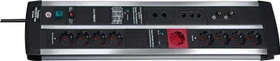 Brennenstuhl Premium-Protect-Line Automatiksteckdosenleiste 120000A, 9-fach, 3m