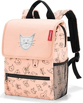 Reisenthel Backpack Kids cats and dogs rose Kindergartenrucksack